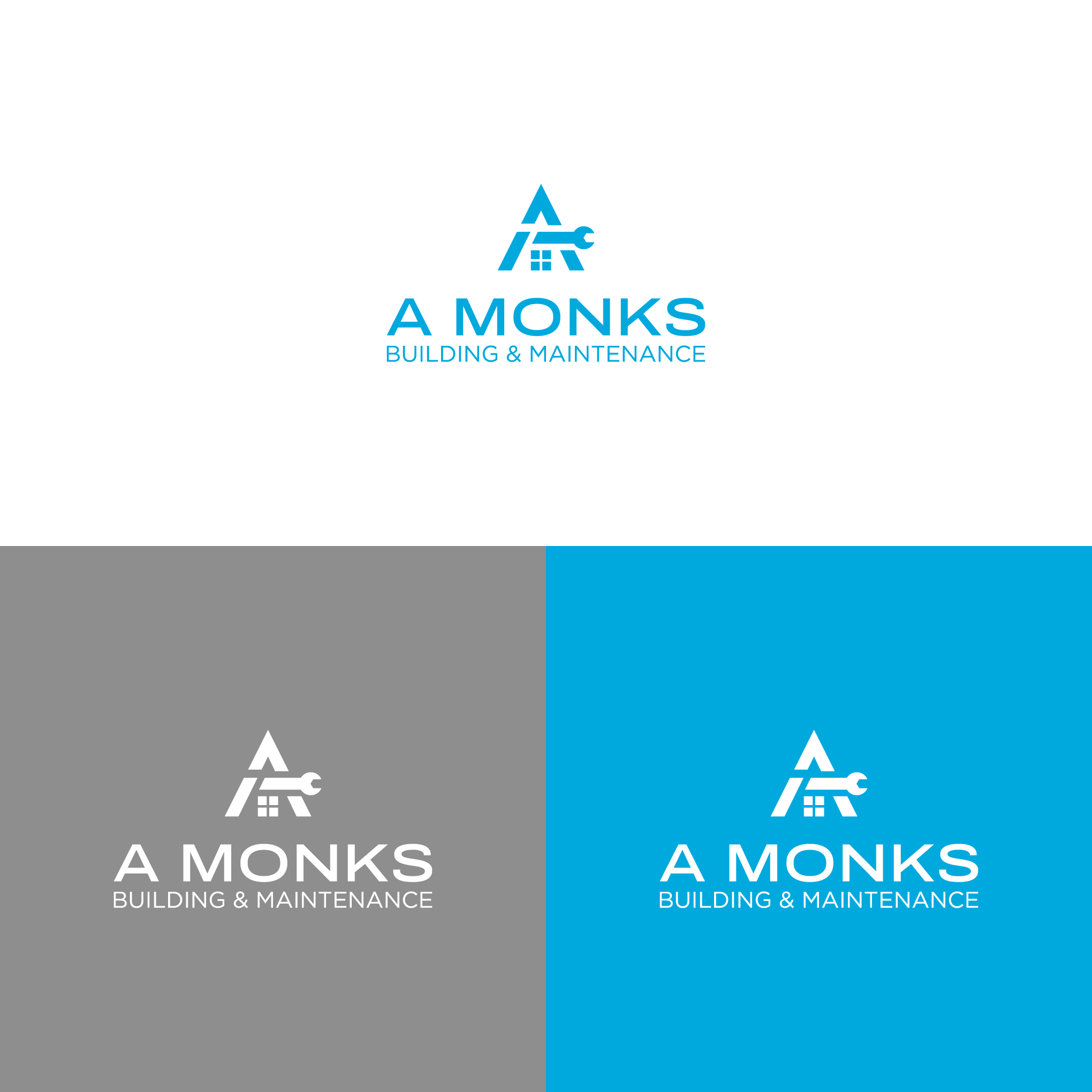 Logo-Design von SHbro für A Monks Building and Maintenance  | Design #28973125
