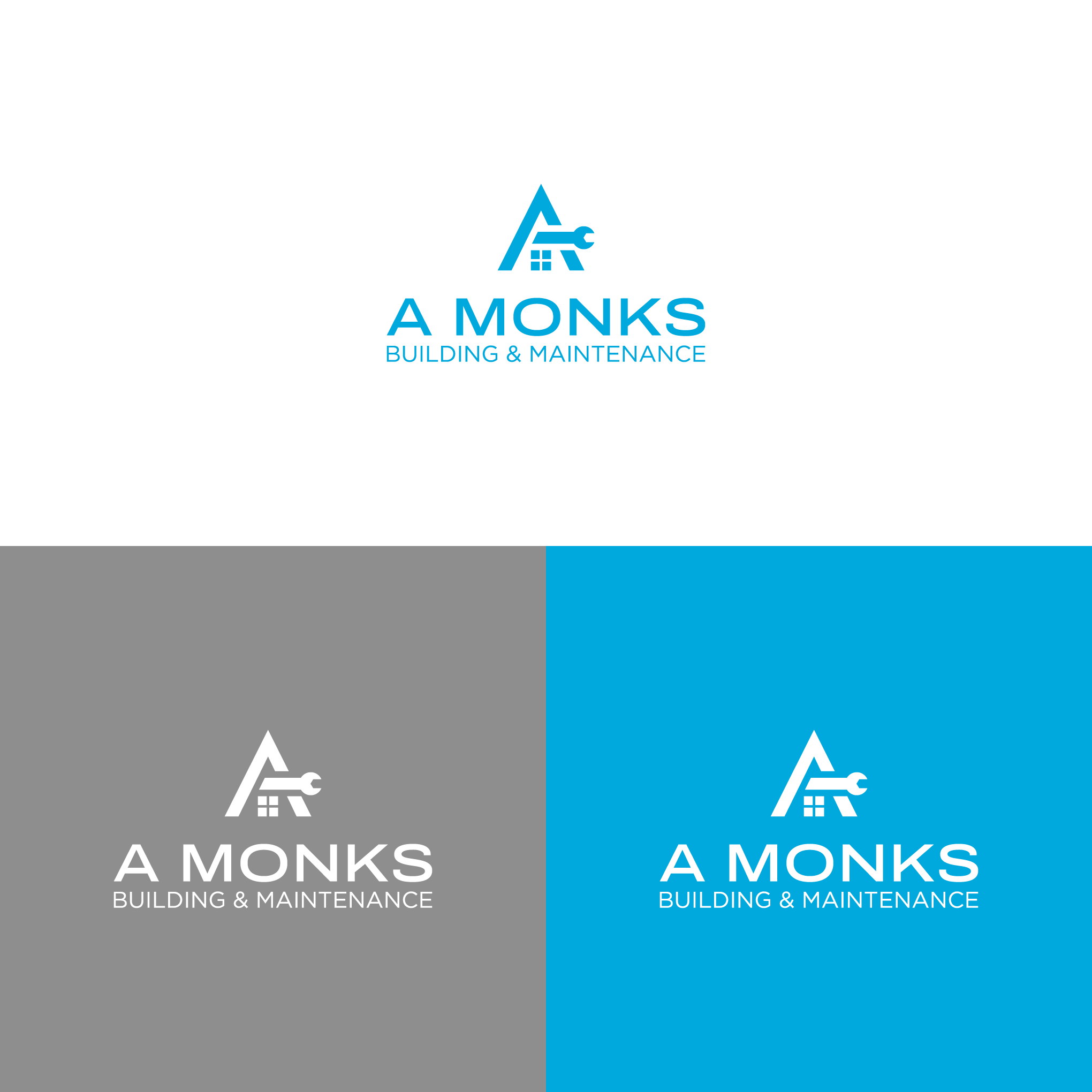 Logo Design by SHbro for A Monks Building and Maintenance  | Design #28973126