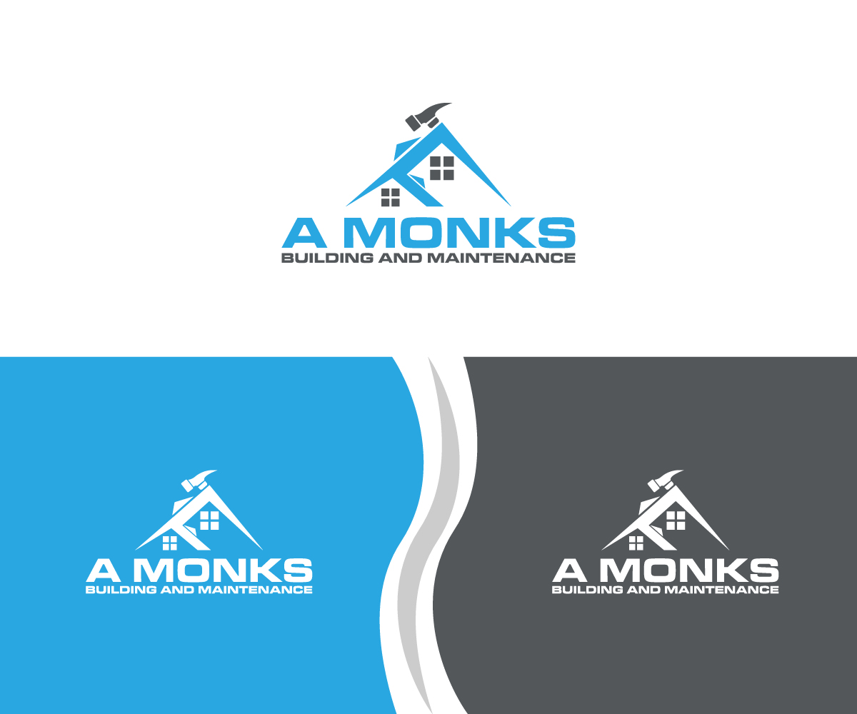 Logo-Design von fauzan harun für A Monks Building and Maintenance  | Design #28977558