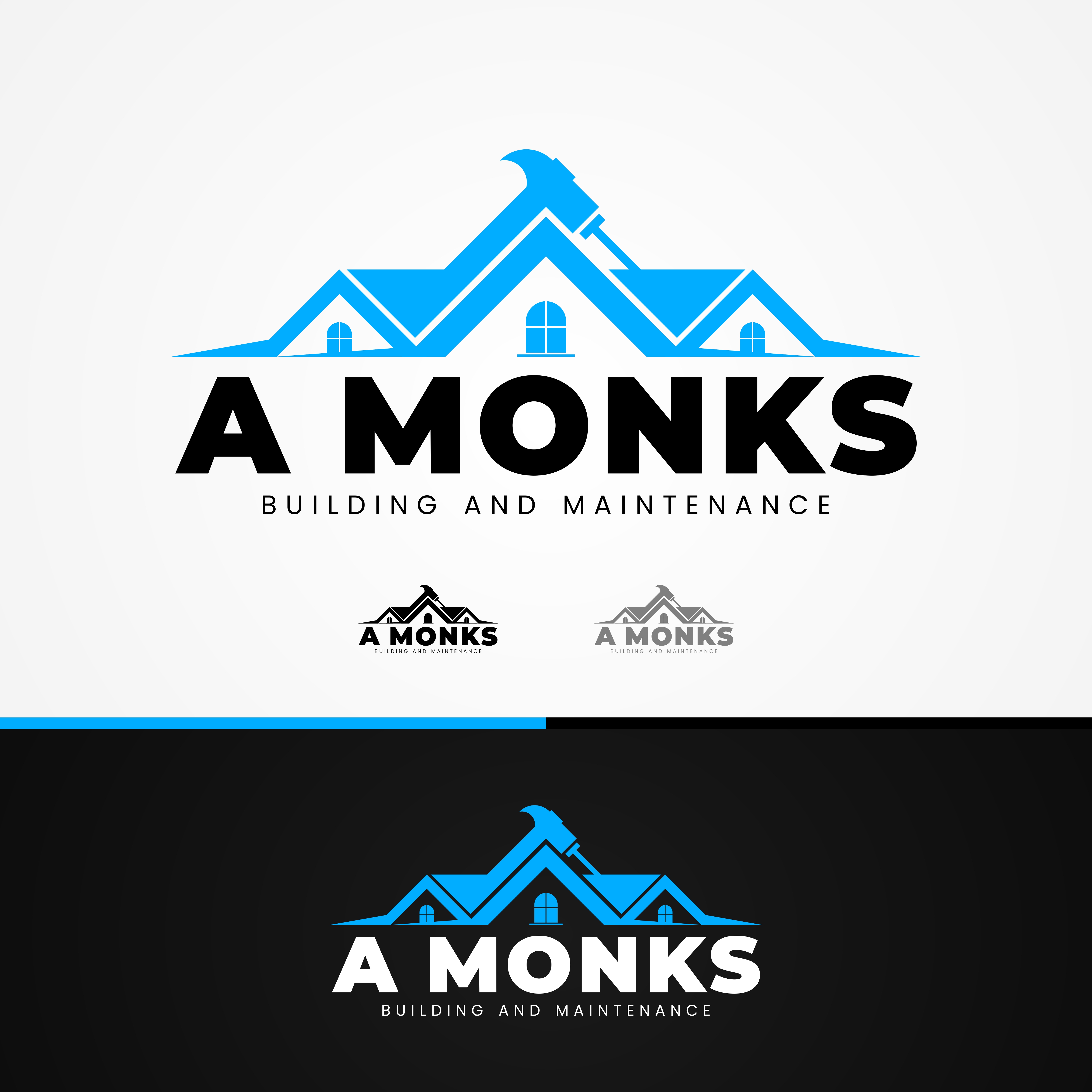 Design de Logo par vicky desgn pour A Monks Building and Maintenance  | Design #28979068