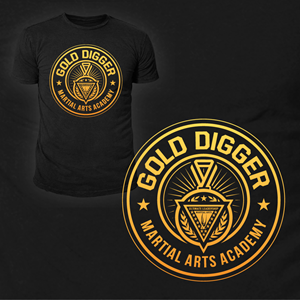 Knowledge and Gold Digger Design | T-Shirt-Design von OR-PiXEL STUDIO ™
