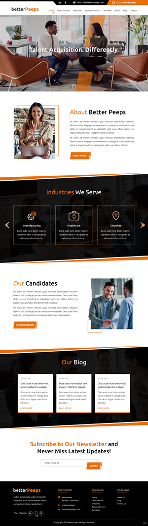 Web Design by pb for this project | Design: #28977061
