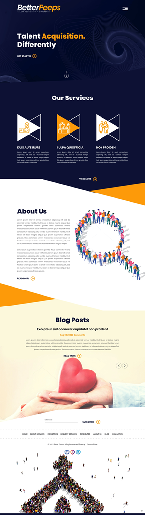 Web Design by pb for this project | Design: #28989418