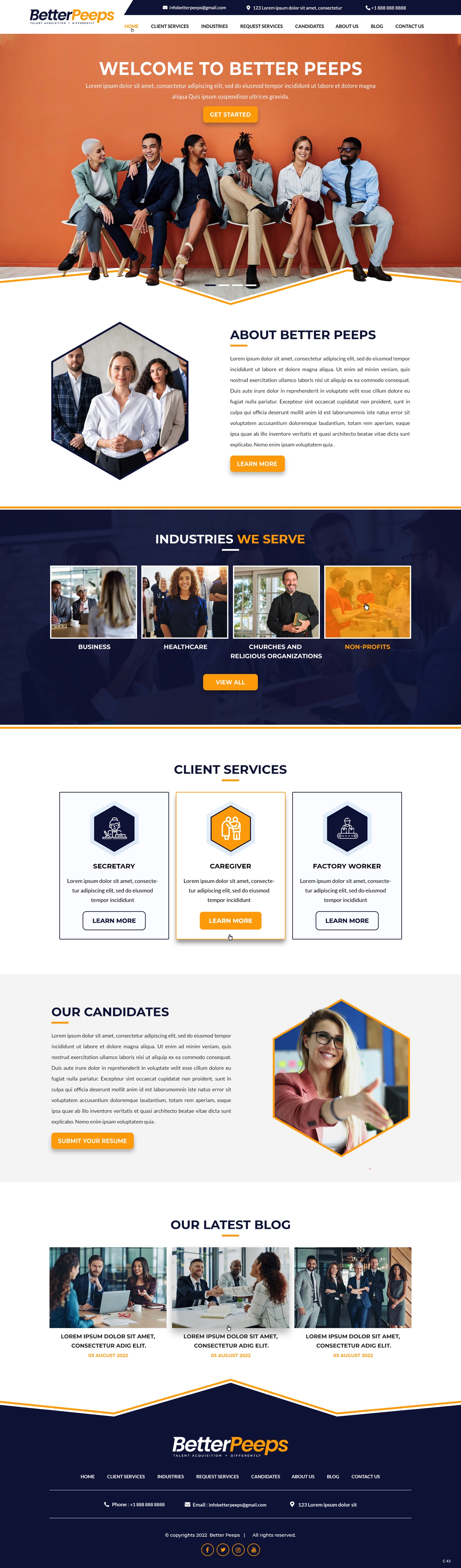 Web Design by pb for this project | Design #28989421
