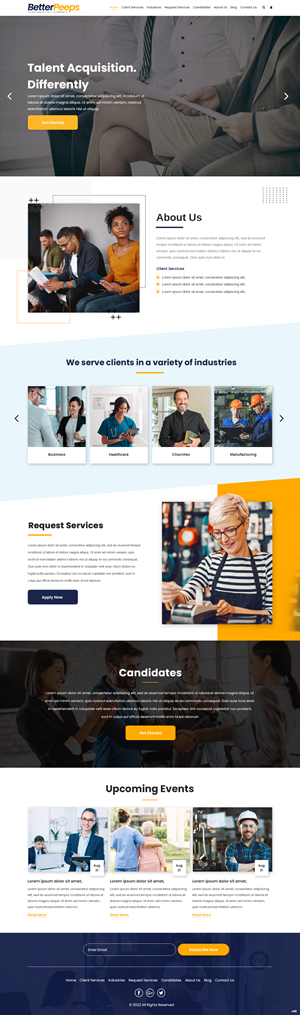 Web Design by pb for this project | Design: #28989422