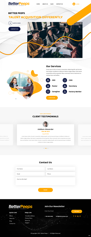 Web Design by pb for this project | Design: #28989426
