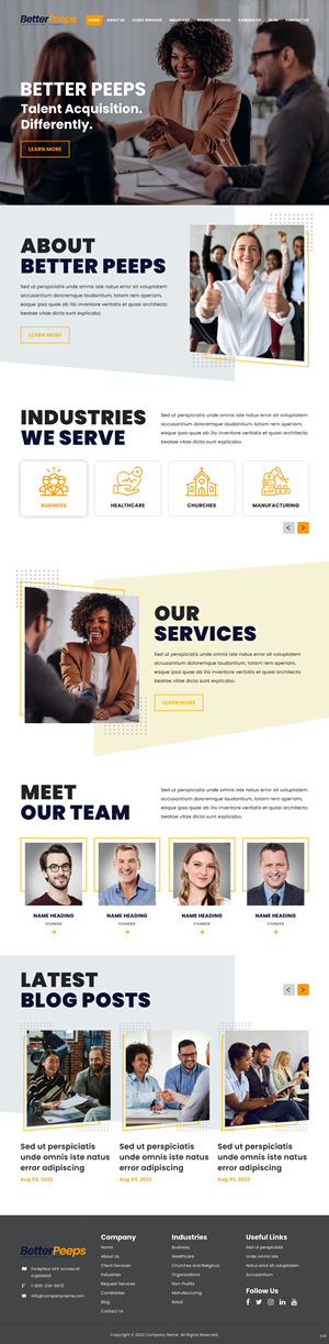 Web Design by pb for this project | Design: #28989431