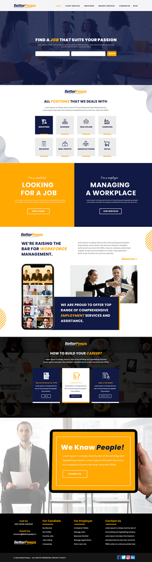 Web Design by Bright Star for this project | Design: #28979807