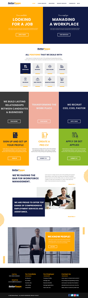Web Design by Bright Star for this project | Design: #28988263