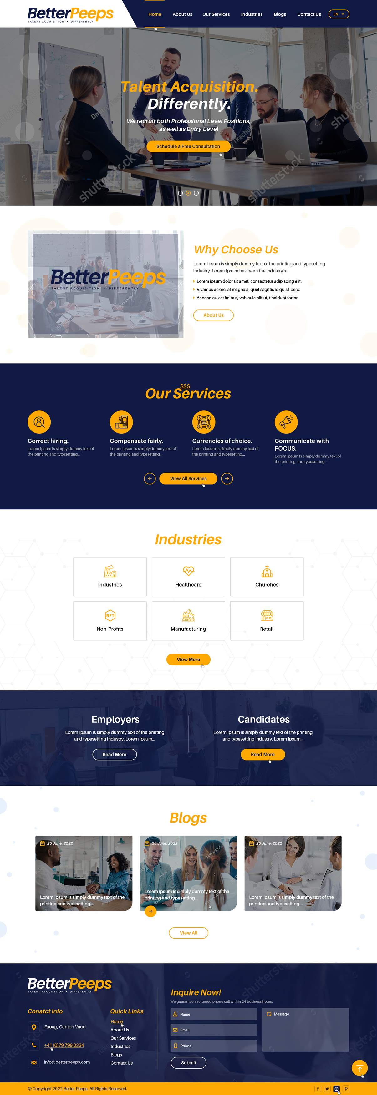 Web Design by Ved Web Services for this project | Design #28983534