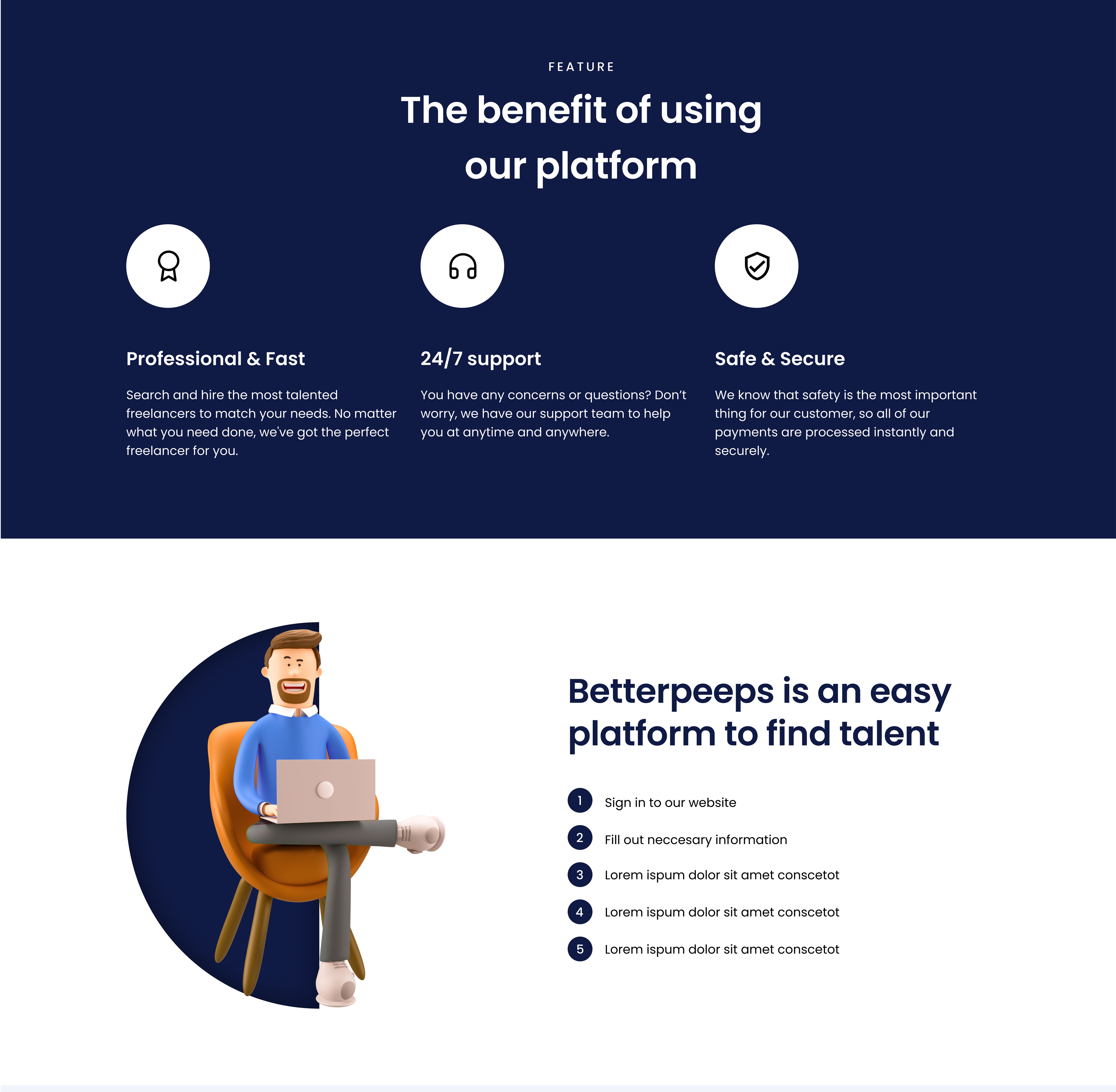 Web Design by minutes  for this project | Design #28983799