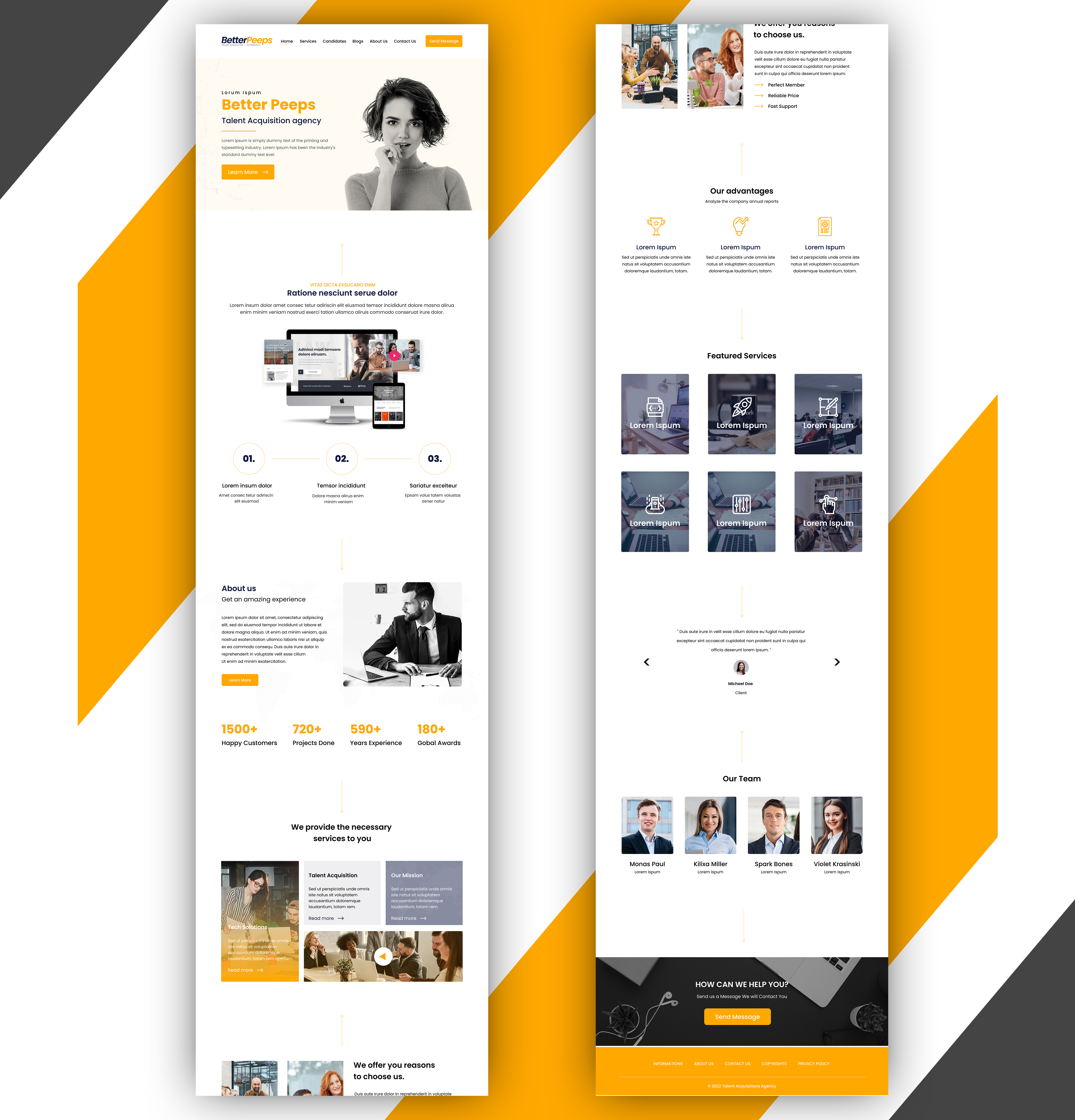 Web Design by Samahir Sharif for this project | Design #28979015