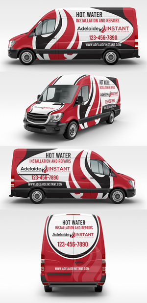 Diseño de Rotulación de Vehículo por Pictorial para Premier Gas and Plumbing | Diseño #28981298
