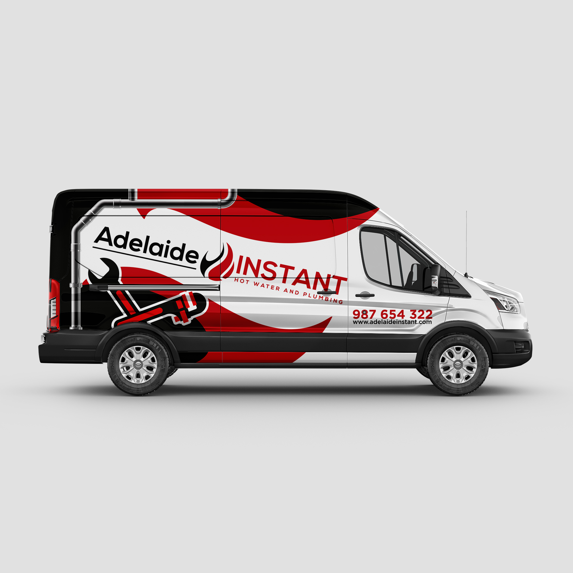 Car Wrap Design by haru_ichiban for Premier Gas and Plumbing | Design #28990845