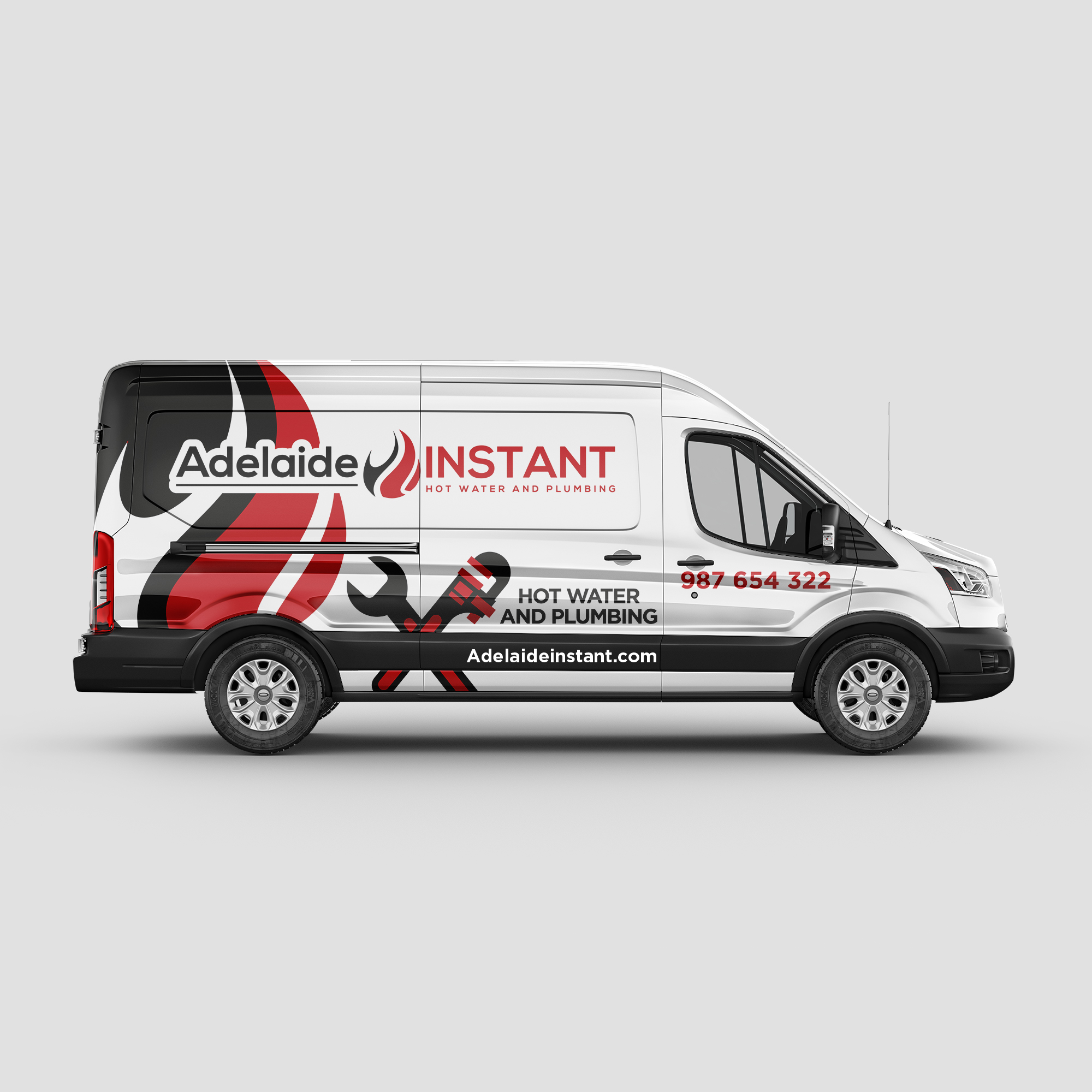 Car Wrap Design by haru_ichiban for Premier Gas and Plumbing | Design #28995144