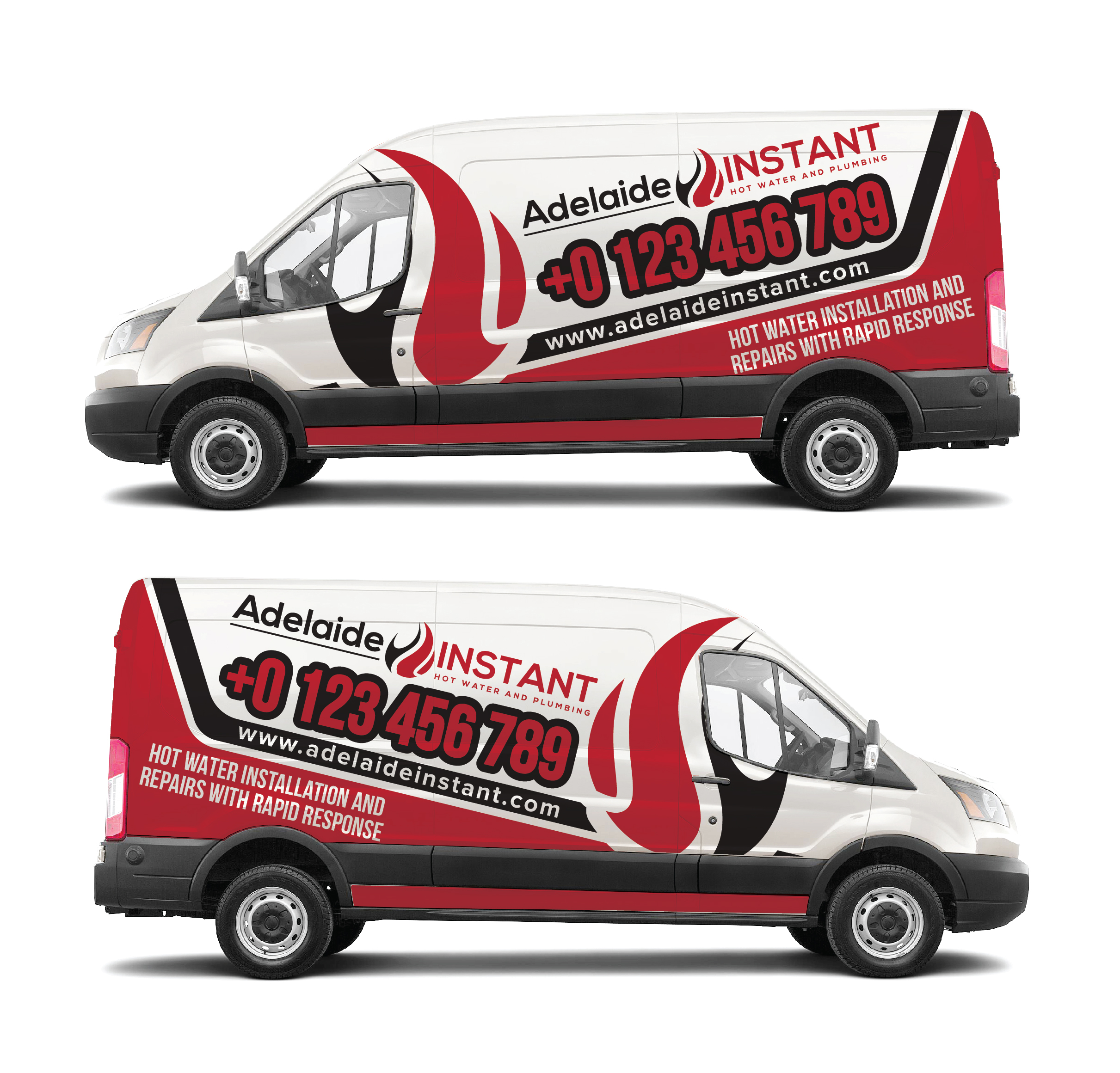Car Wrap-Design von Shumaila Kiran für Premier Gas and Plumbing | Design #28997899
