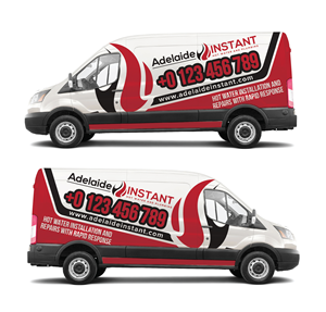 Car Wrap Design by Shumaila Kiran for Premier Gas and Plumbing | Design: #28997899