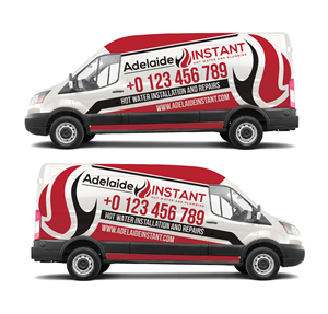 Car Wrap Design by Shumaila Kiran for Premier Gas and Plumbing | Design: #28997900