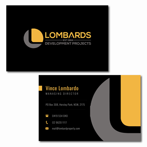 Business Card Design by T_jenny