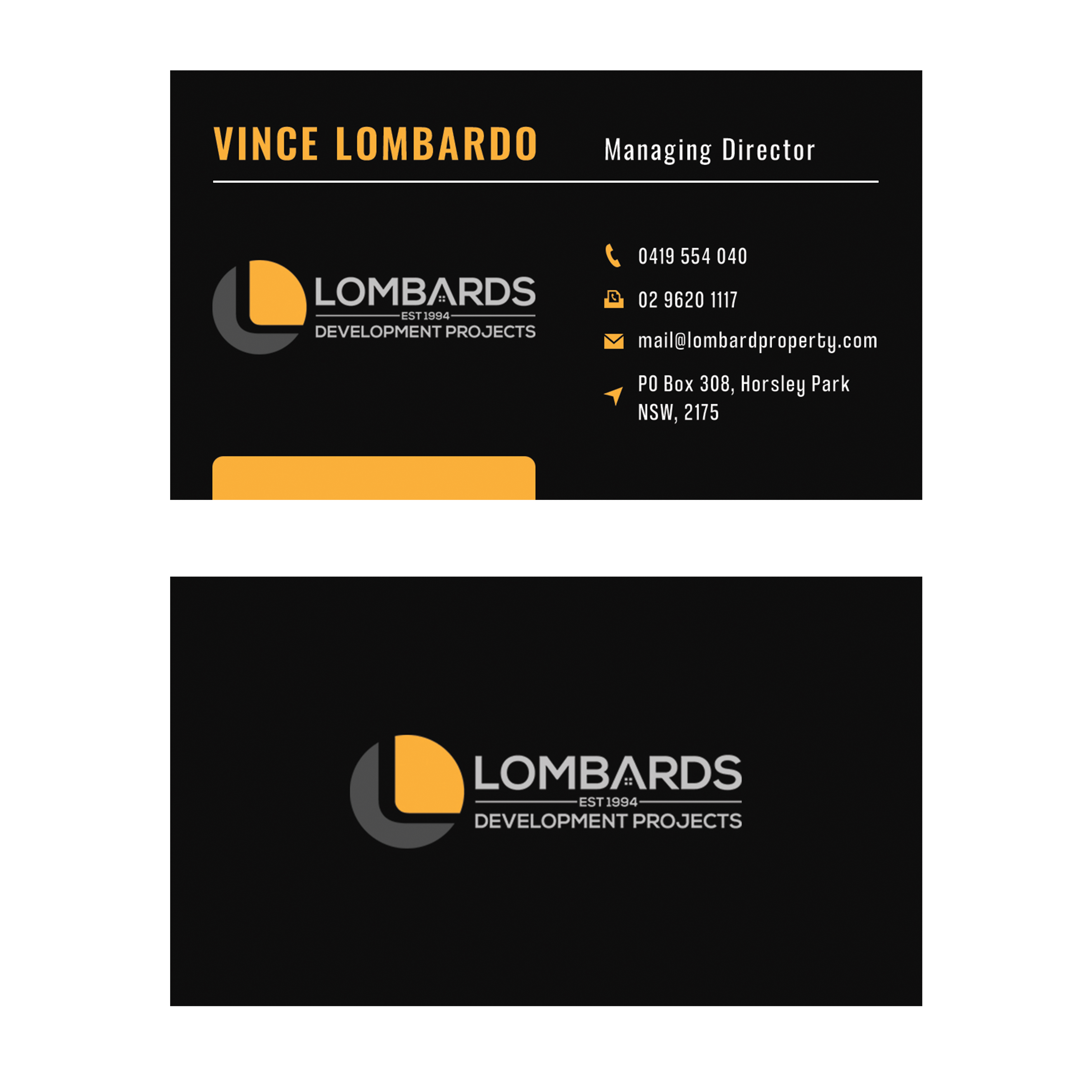 Business Card Design by Mosaic for this project | Design #28996439
