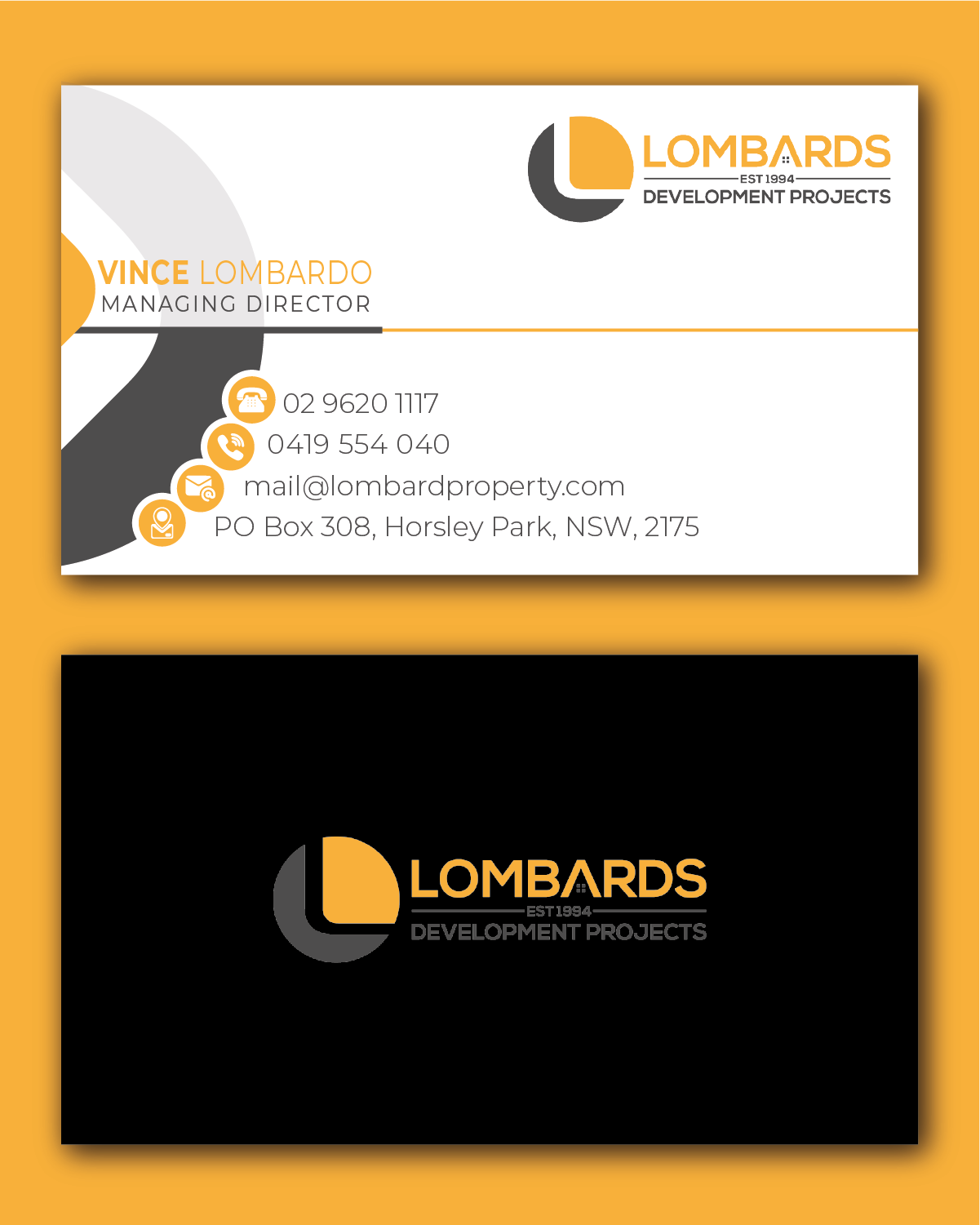 Business Card Design by Zeshan Muhammad for this project | Design #28992513