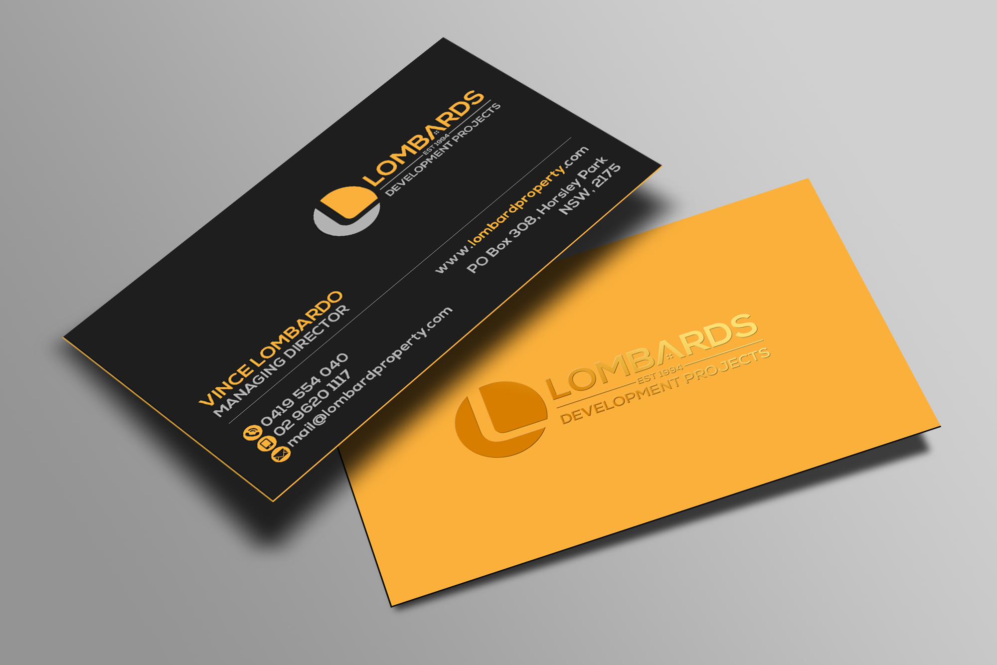 Business Card Design by Creations Box 2015 for this project | Design #28980928