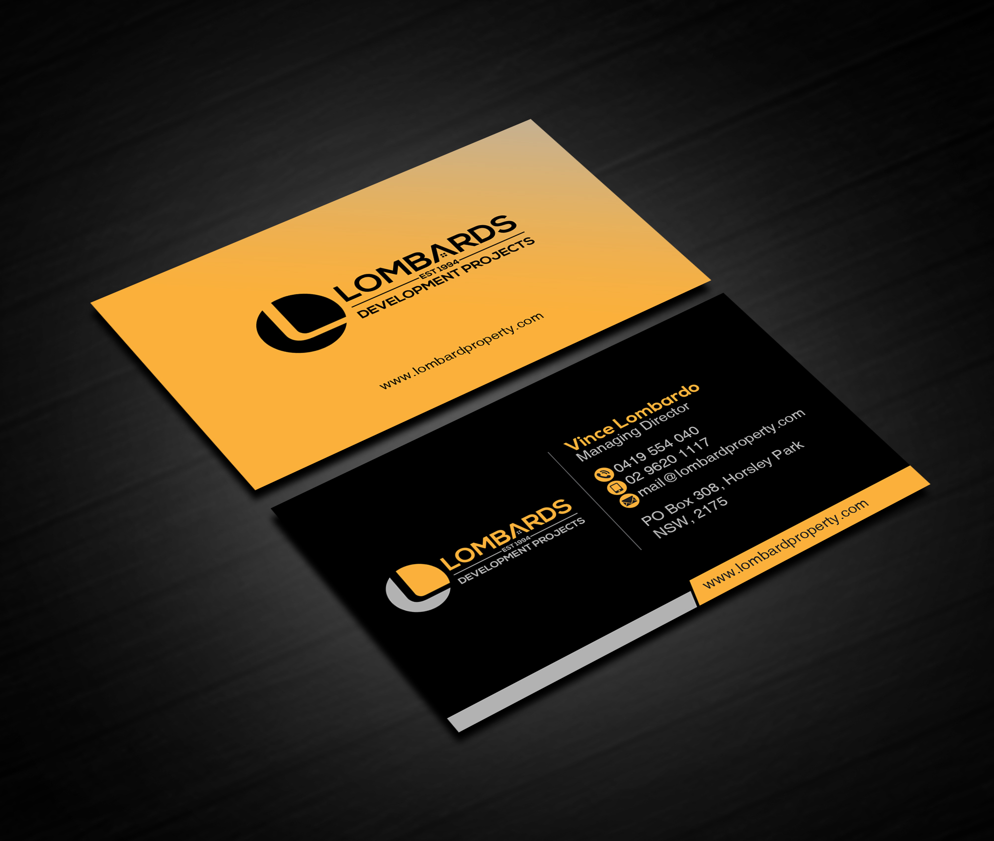 Business Card Design by Creations Box 2015 for this project | Design #28980942