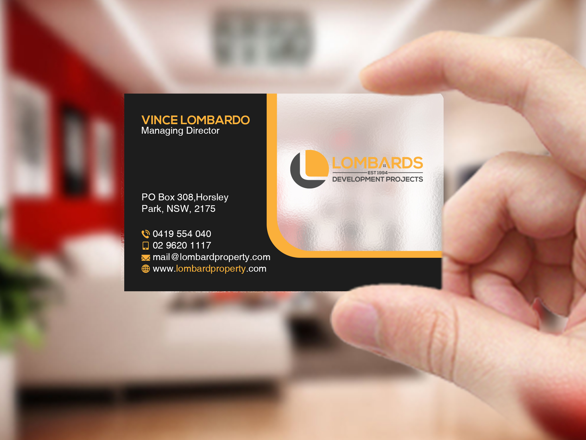 Business Card Design by Creations Box 2015 for this project | Design #28981664