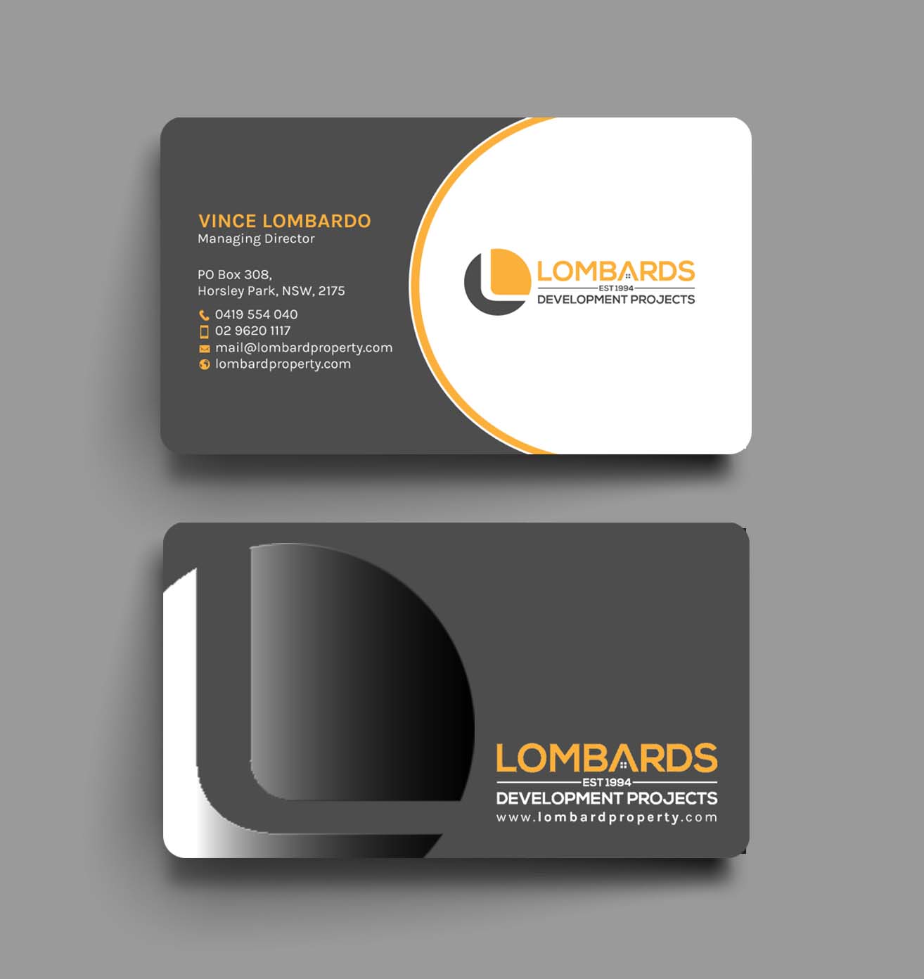 Business Card Design by chandrayaan.creative for this project | Design #28979851