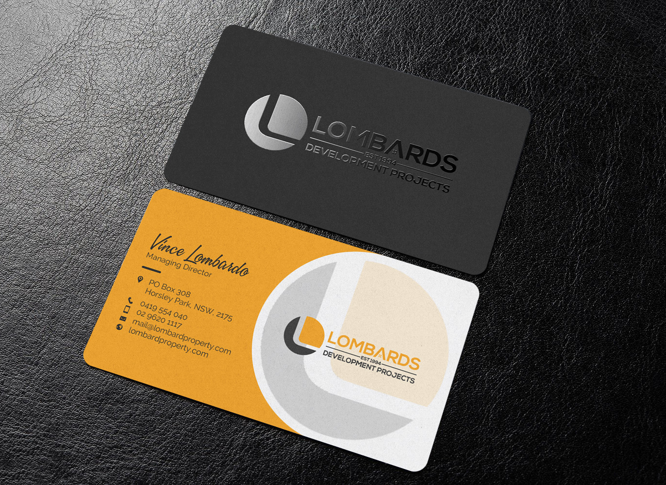 Business Card Design by chandrayaan.creative for this project | Design #28980534