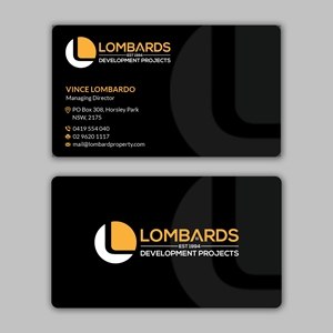 Diseño de Tarjeta de Presentación por T.R para este proyecto | Diseño: #28988379