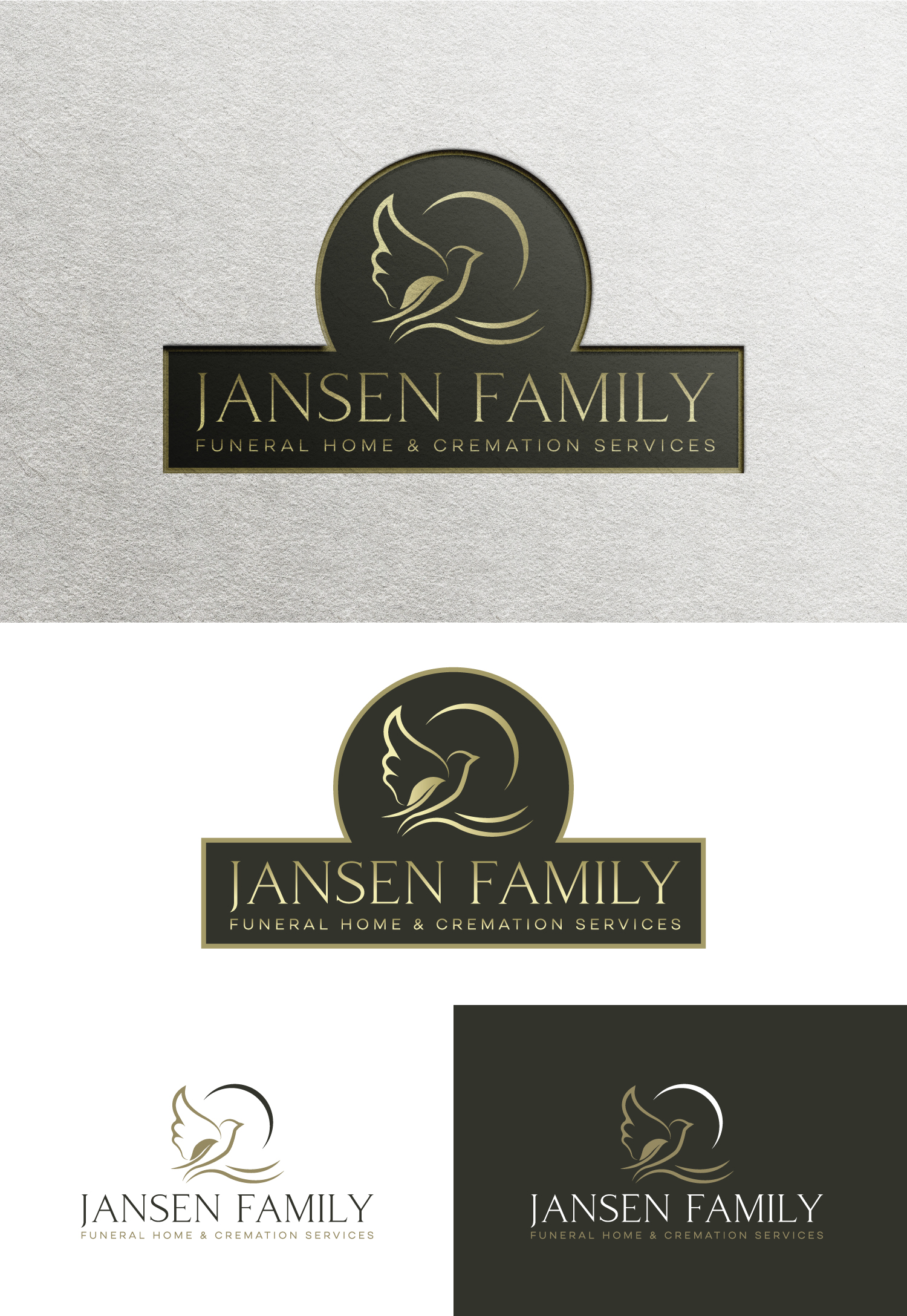 Logo Design by StromDesignHub for Jansen Family Funeral Home | Design #28983099