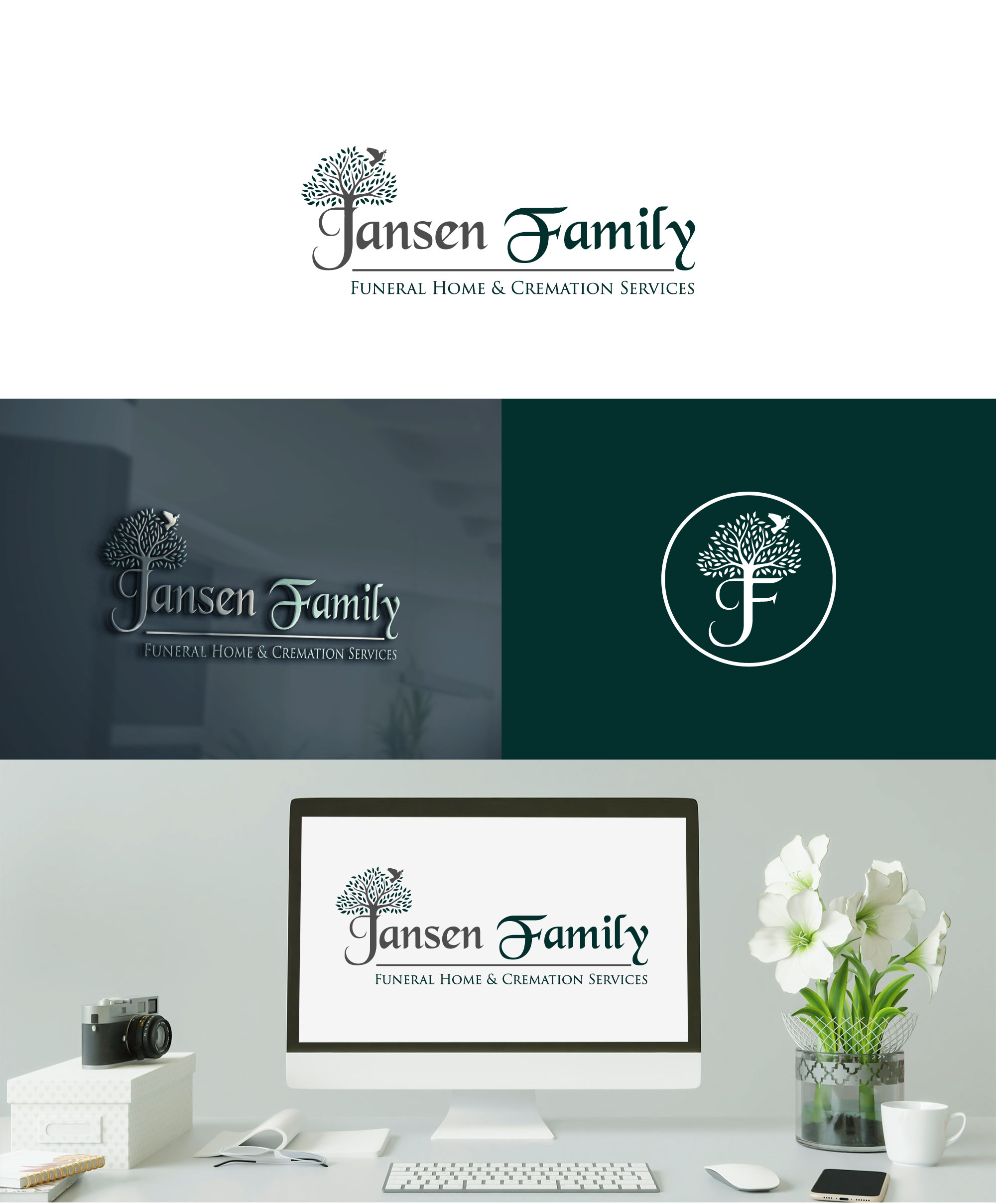 Logo Design by riyad123 for Jansen Family Funeral Home | Design #28981427