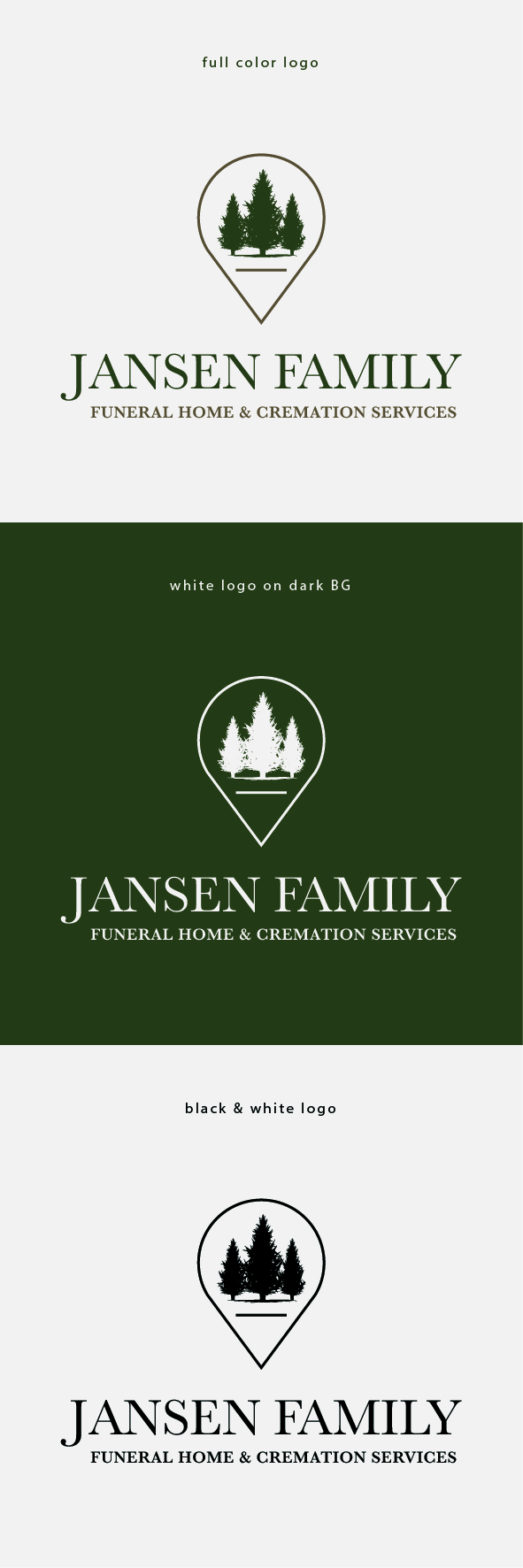 Logo Design by Lammy for Jansen Family Funeral Home | Design #28978944