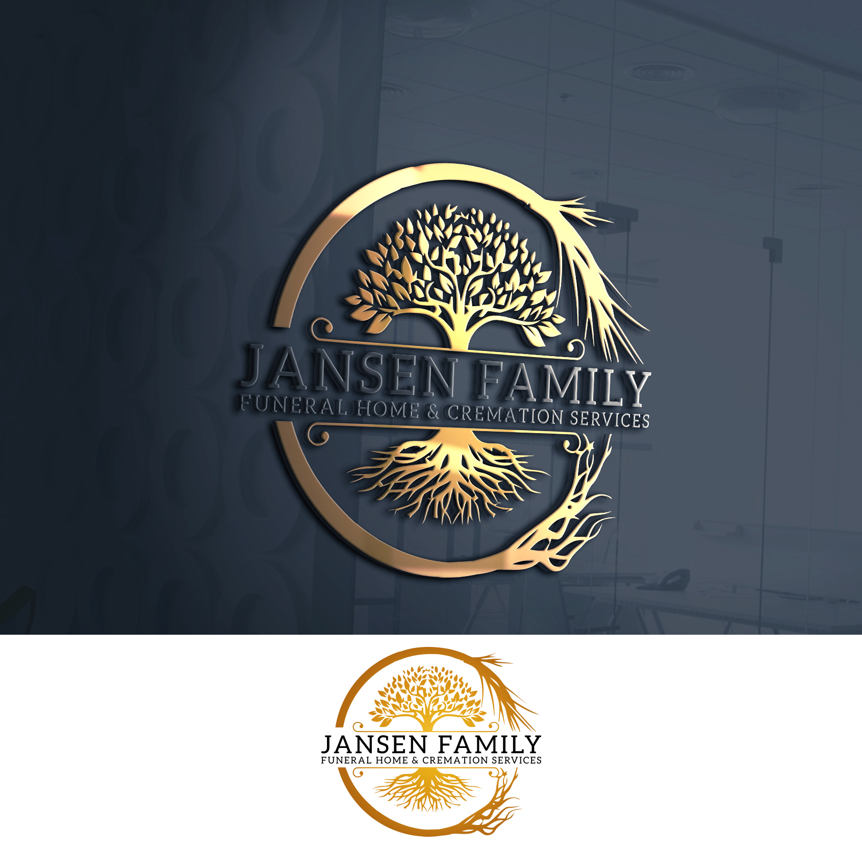 Logo Design by Peak design for Jansen Family Funeral Home | Design #28980800