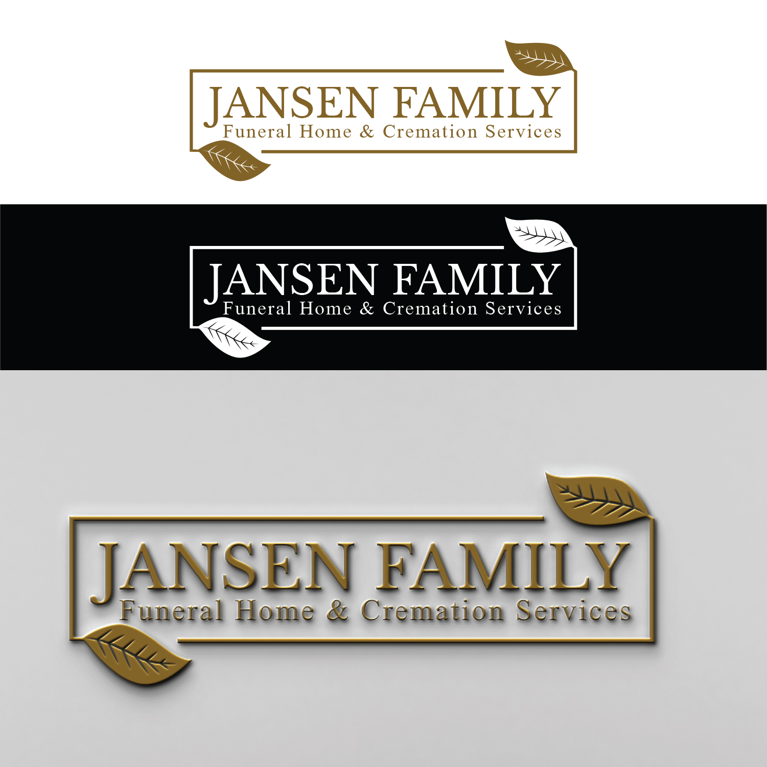 Diseño de Logo por S.H Designs para Jansen Family Funeral Home | Diseño #28978352