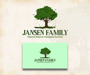 Logo Design by ninja design art for Jansen Family Funeral Home | Design: #28979304