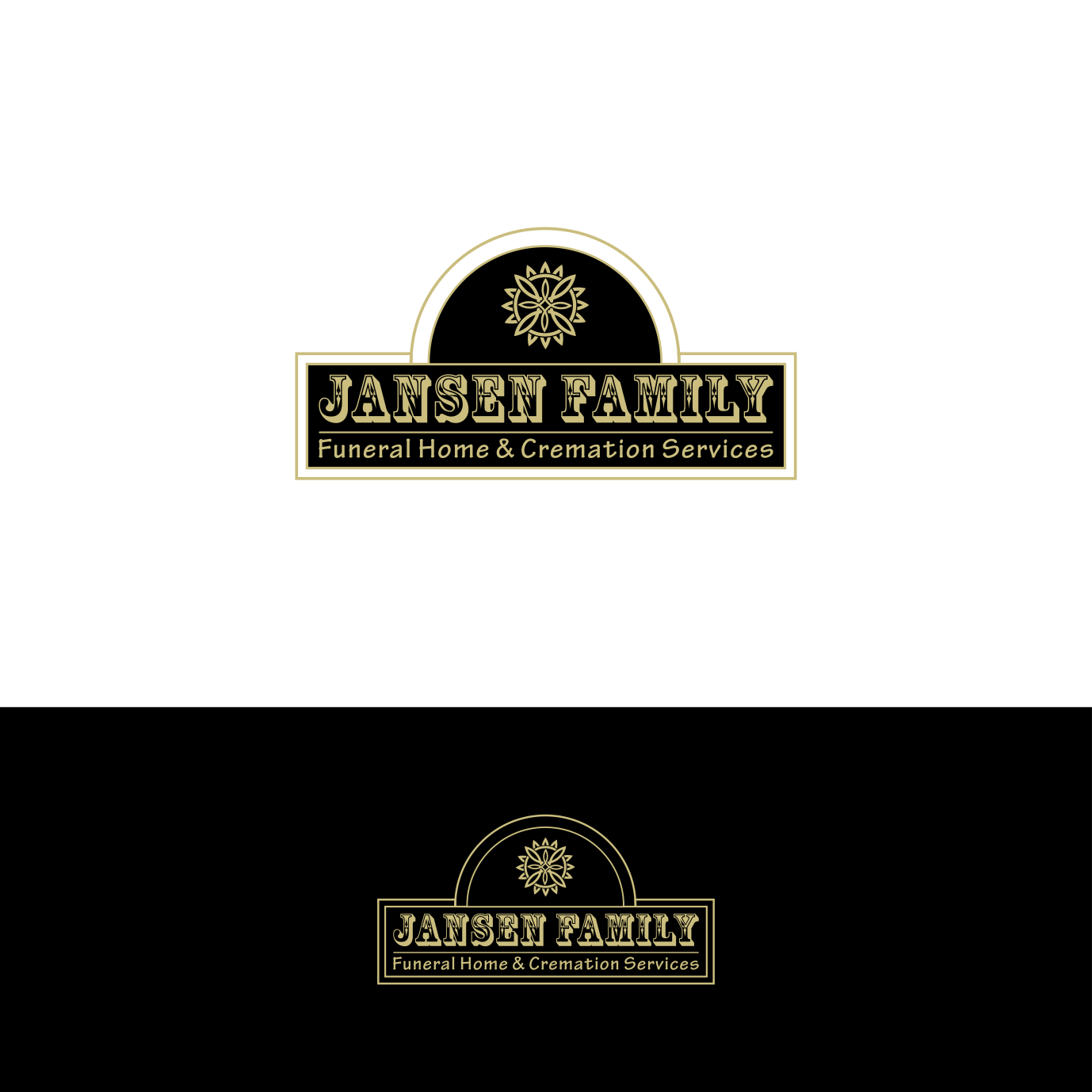 Logo-Design von masken für Jansen Family Funeral Home | Design #28980293