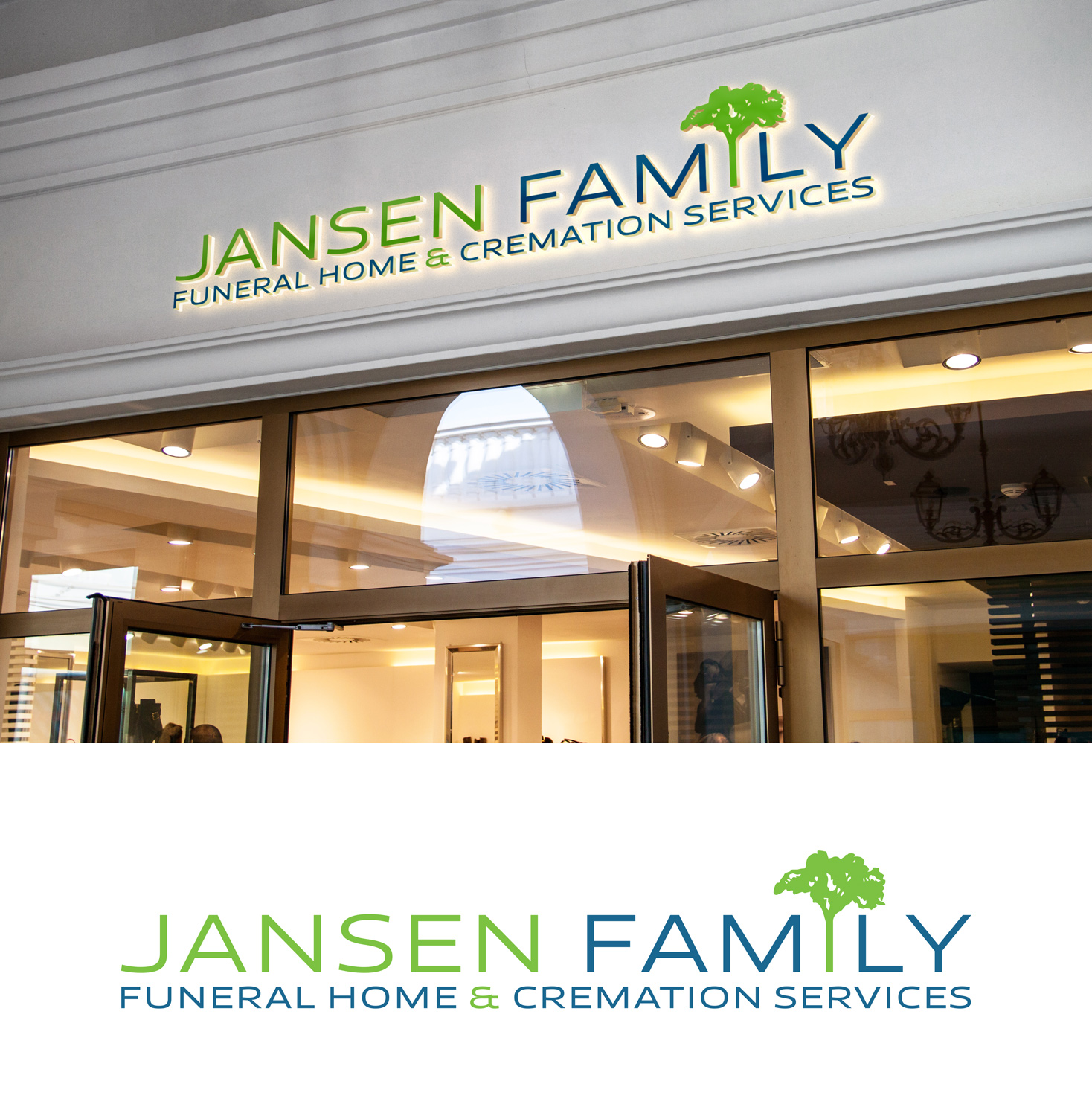 Logo Design by Impressive Solutions for Jansen Family Funeral Home | Design #28980660