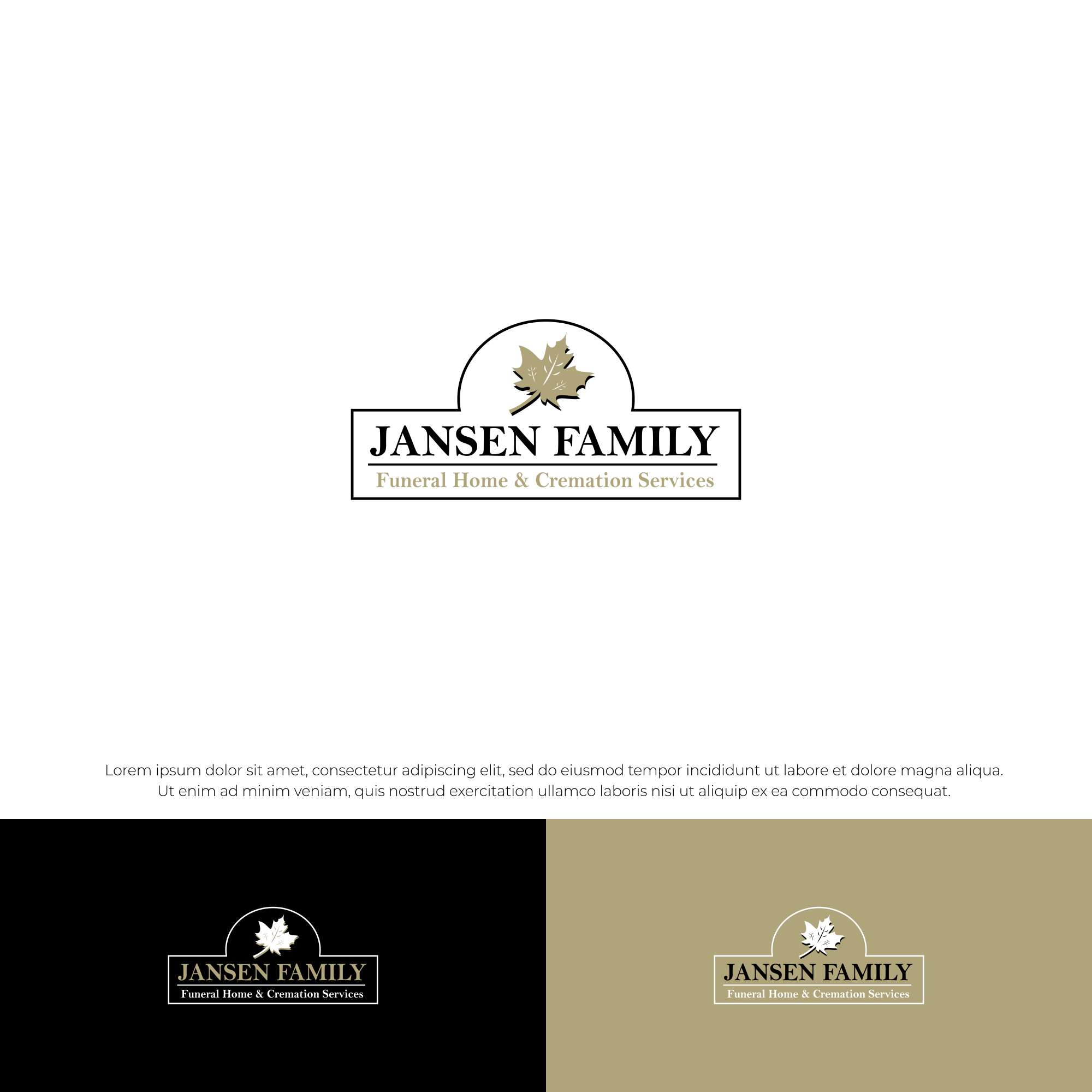 Diseño de Logo por alitjuara para Jansen Family Funeral Home | Diseño #29006566