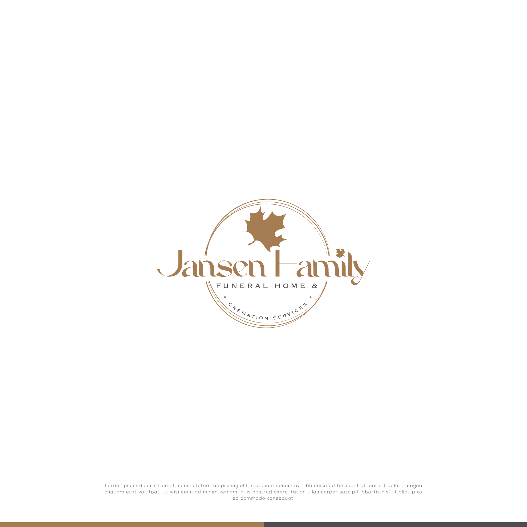 Design de Logo par webeezine pour Jansen Family Funeral Home | Design #28983386