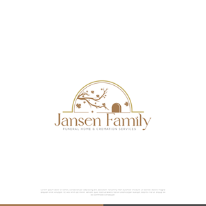 Jansen Family Funeral Home & Cremation Services | Logo Design by webeezine