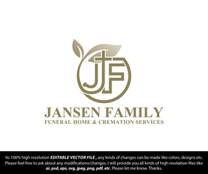 Design de Logo par FireflyArt pour Jansen Family Funeral Home | Design : #28977694