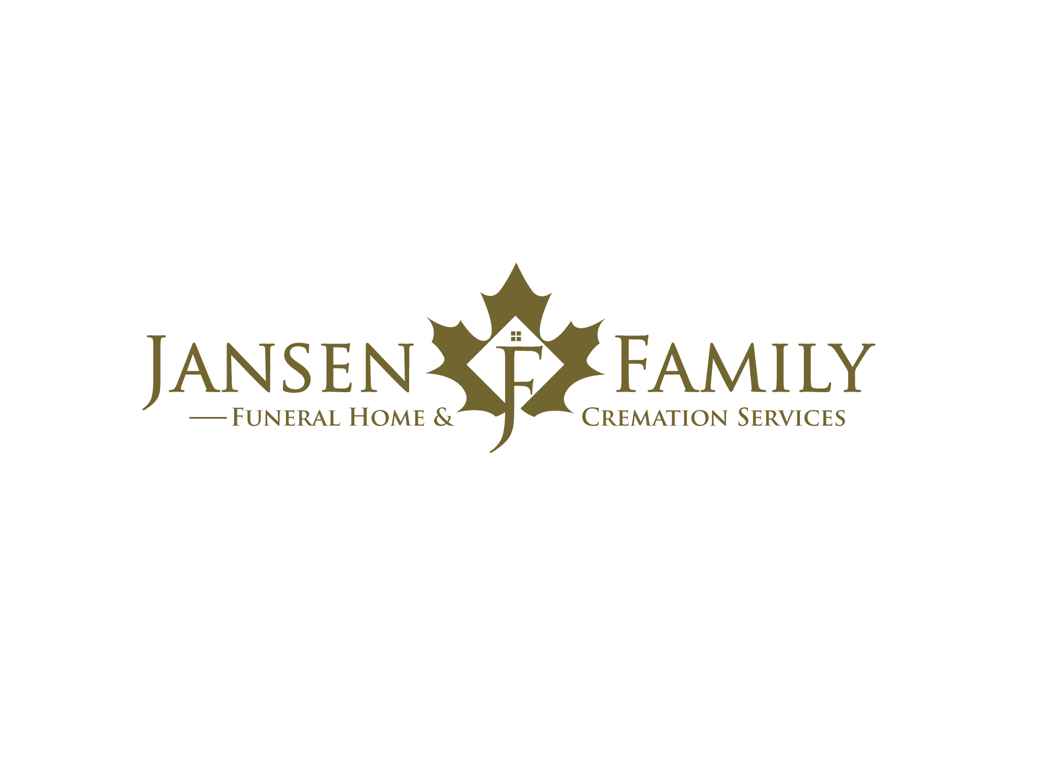 Logo-Design von geni für Jansen Family Funeral Home | Design #29001457