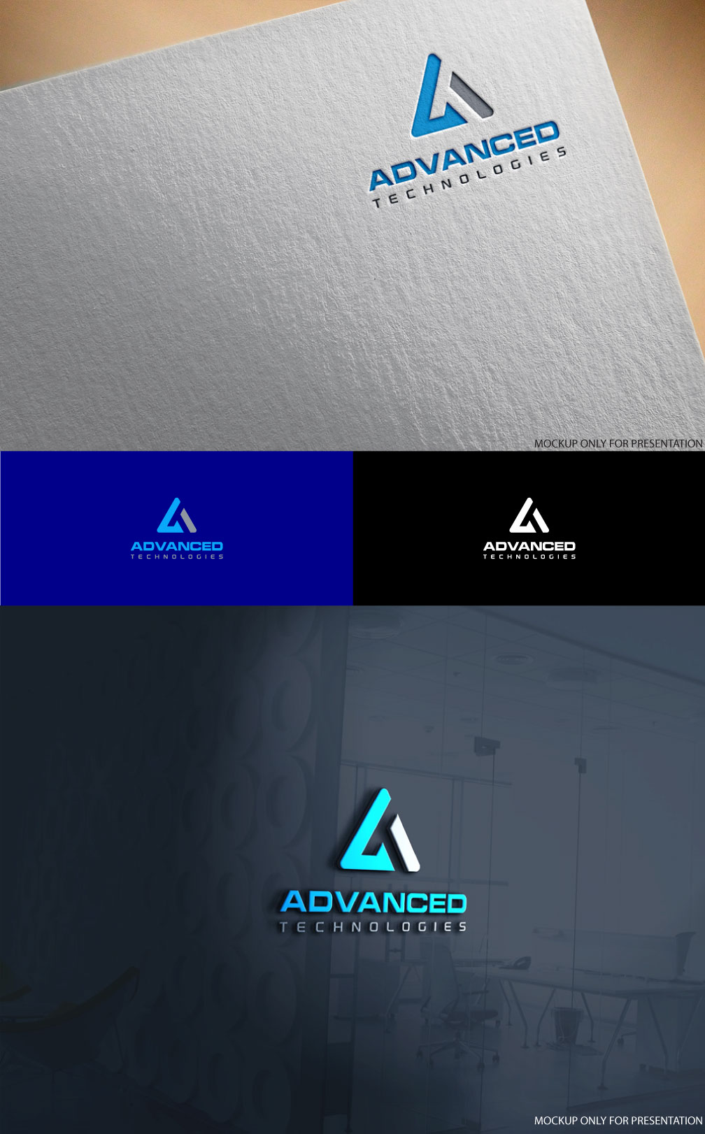 Diseño de Logo por RafiqulDesign para Advanced Technologies | Diseño: #28981572