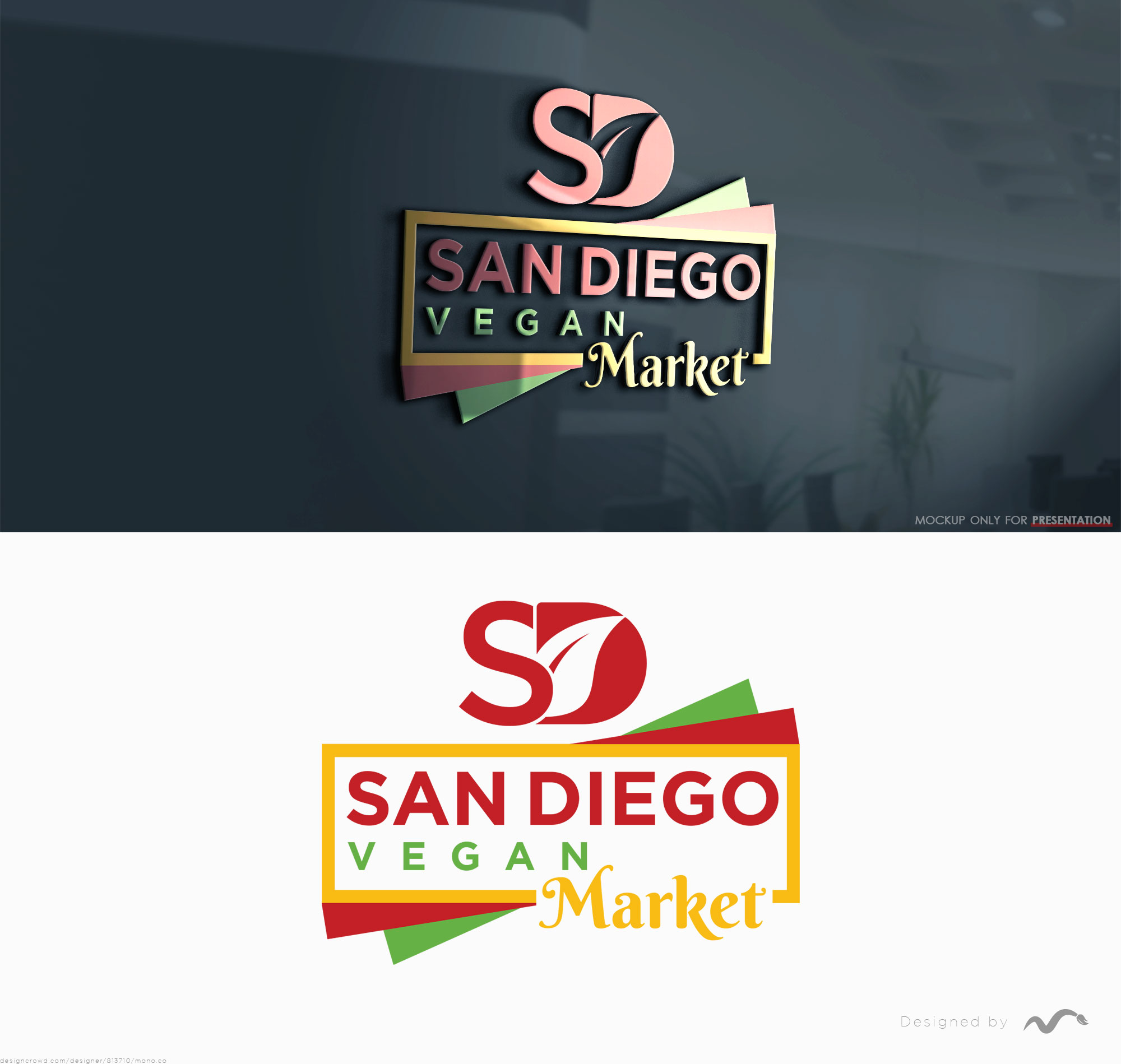 Diseño de Logo por Mono.co para Fresh Start Market | Diseño #29009154