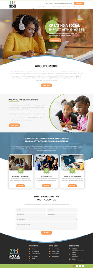 Web Design by pb for this project | Design: #28989444