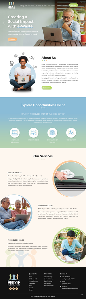 Web Design by pb for this project | Design: #28989548