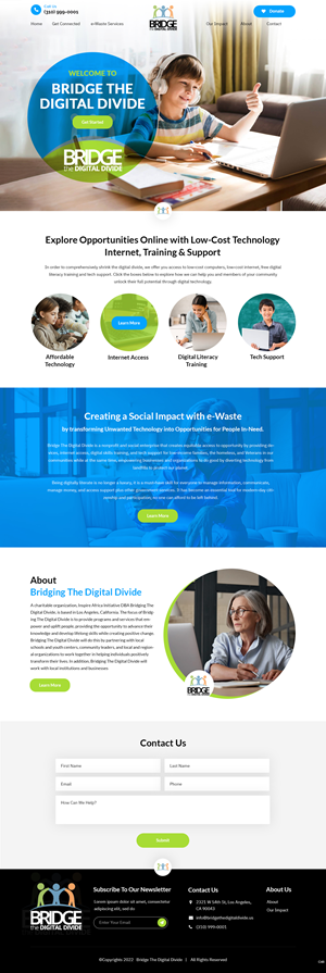 Web Design by pb for this project | Design: #28989554