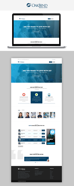 Landing Page-Design von Pd Work für OakBend Medical Center | Design #28986587